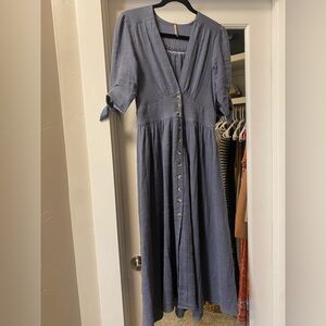 Free People- Love of My Life Midi Dress